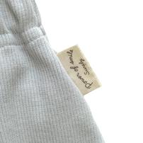 オシリハッピーモンキーパンツ 目玉焼き グレー×80cm ベビー服 ベビーウェア ボトムス 赤ちゃん 男の子 女の子 ユニセックス 子供服 保育園 幼稚園