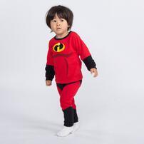 Disney ディズニー Mr.インクレディブル コスチューム 上下スーツ 90cm 2024