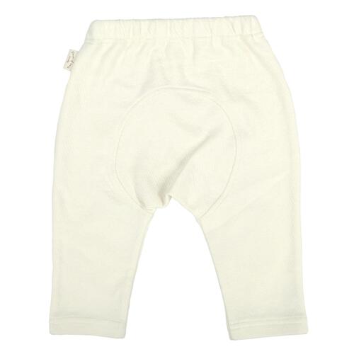 モンキーパンツ ニットツイル シロ&times;90cm