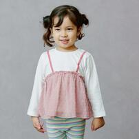 sophitica 天竺シフォンドッキングTシャツ オフホワイト&times;80cm ベビーザらス限定