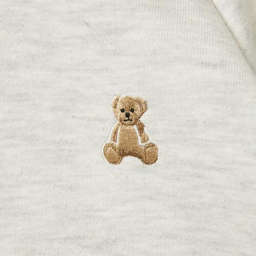 POLO BCS レギンス付フードロンパース オートミール×70cm ベビーザらス限定