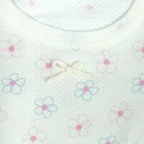 2枚組半袖シャツ肌着メッシュニット 花 ピンク&times;95cm ベビーザらス限定