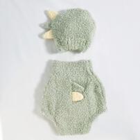 帽子付きブルマセット ボア 恐竜(グリーン×50-70cm) ベビーザらス限定