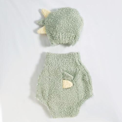 帽子付きブルマセット ボア 恐竜(グリーン×50-70cm) ベビーザらス限定