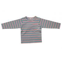 sophitica ワッフル長袖 デイリーTシャツ サックス&times;80cm