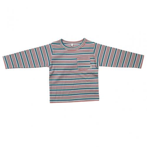 sophitica ワッフル長袖 デイリーTシャツ サックス&times;80cm