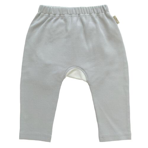 オシリハッピーモンキーパンツ 目玉焼き グレー×80cm ベビー服 ベビーウェア ボトムス 赤ちゃん 男の子 女の子 ユニセックス 子供服 保育園 幼稚園