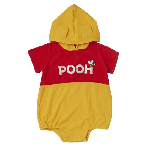 Disney ディズニー 半袖ボディスーツ なりきり くまのプーさん パイルベビーザらス限定
