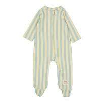 【FirstCloset×mioさん】 長袖ファスナーオール 足付き 裏毛 イエロー×70cmベビーザらス限定