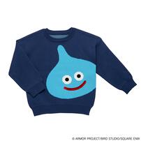 ドラクエベビー＆キッズ セーター スライム(ネイビー&times;約95cm)