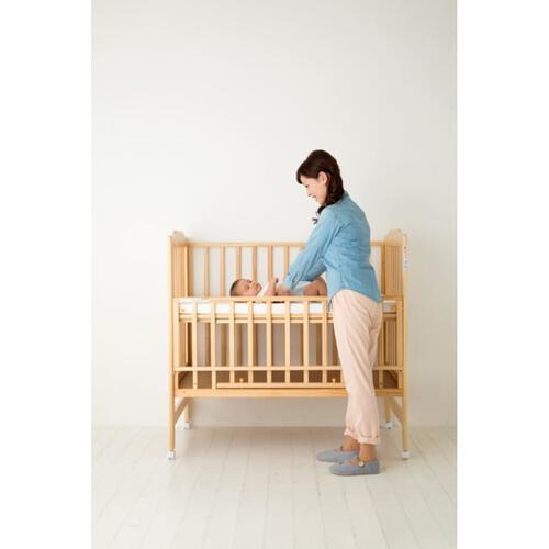 カトージ ハイシートベビーベッド ナチュラル