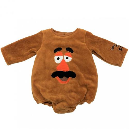 Disney ディズニー 長袖たまごオール 帽子付き ポテトヘッド フリース ベビーザらス限定