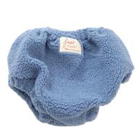 【FirstCloset×mioさん】 足付きレギンス × ボアブルマ ブルー×フリー ベビーザらス限定