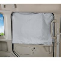 車用遮夏サイドカバー2枚組 取付簡単 日よけ 日焼け止め UVカット 遮光 遮熱 断熱 保冷ひんやりグッズ