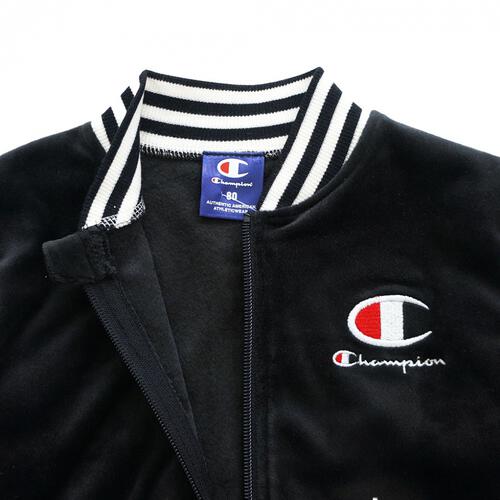 Champion チャンピオン スタジアムジャンパー ブラック×90cmベビーザらス限定