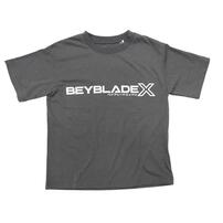 BEYBLADE X ベイブレードエックス 半袖パジャマ ロゴプリント ブラック×150cm