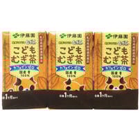 健康ミネラルむぎ茶 こどもむぎ茶 125ml×3本パック 【ベビー飲料】【1ヶ月～】