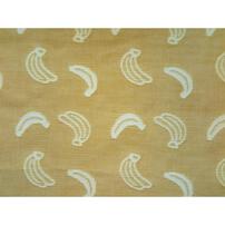 6重織ガーゼハンカチ 3枚組 バナナ柄 ベビーザらス限定