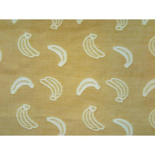 6重織ガーゼハンカチ 3枚組 バナナ柄 ベビーザらス限定