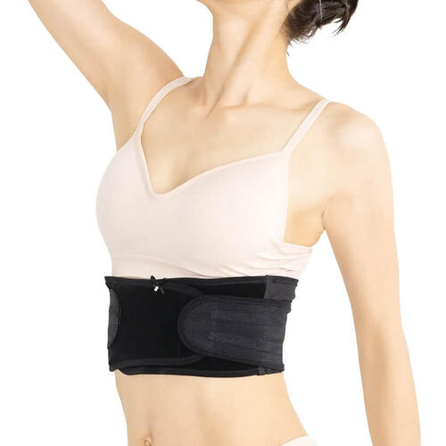 美ボディメイク肋骨ベルト(ブラック&times;M-L) マタニティ プレママ 出産準備