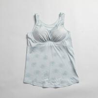 Petit jouet for Maternity プティジュエット マタニティブラキャミ フラワー(サックス×M MU) ベビーザらス限定