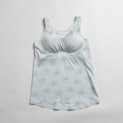 Petit jouet for Maternity プティジュエット マタニティブラキャミ フラワー(サックス×M MU) ベビーザらス限定