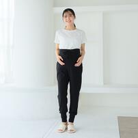 温活らくちんパンツ ブラック×M-L