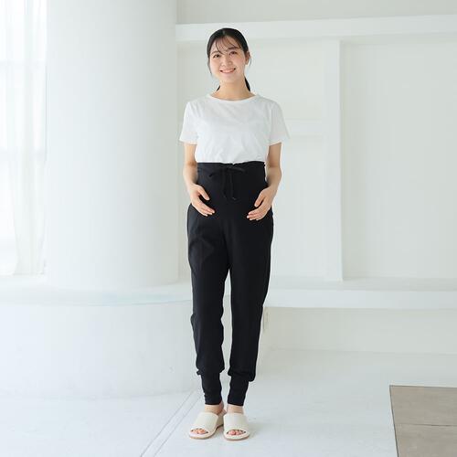 温活らくちんパンツ ブラック×M-L