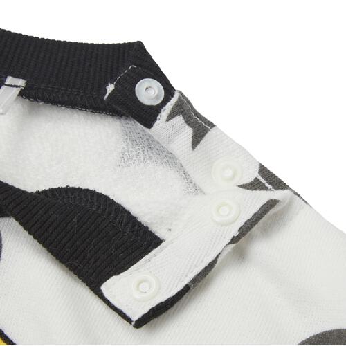 WARNER ワーナー 長袖さがらボディスーツ ドッカン バットマン ホワイト×80cm ベビーザらス限定