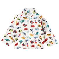 【TOMICA kie_158さんプロデュース】TOMICA トミカ ウィンドブレーカー ホワイト×110cm