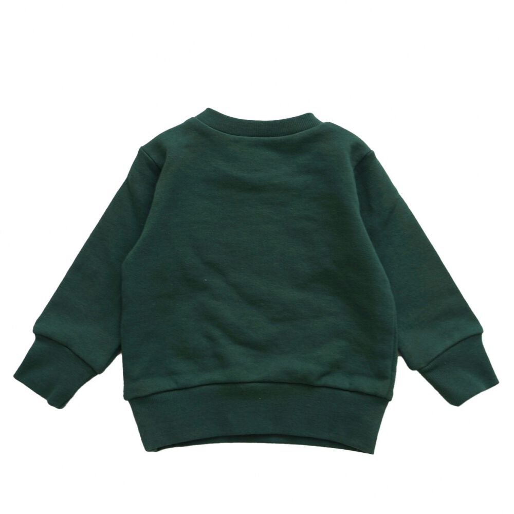 Champion チャンピオン 長袖トレーナー グリーン×80cmベビーザらス限定