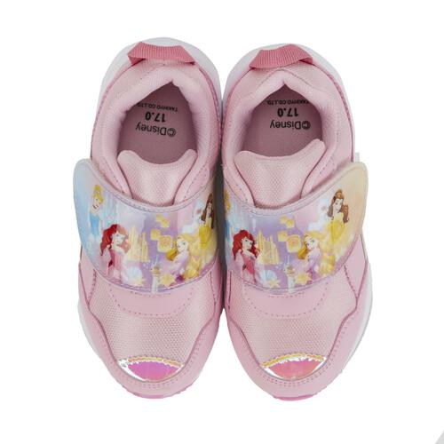 Disney ディズニー ベルトスニーカー ディズニープリンセス ピンク&times;16.0cm