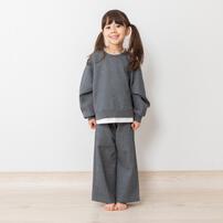 【Babies&ldquo;R&rdquo;Us&times;】機能性おばけ ドライスウェット ワイドパンツ グレー&times;140cm