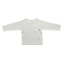 sophitica ワッフル長袖 デイリーTシャツ ホワイト&times;90cm