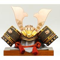 【五月人形】兜ケース飾り「ブロンズ調兜衝立付きアクリル」（538903）トイザらス・ベビーザらス限定【メーカー直送】