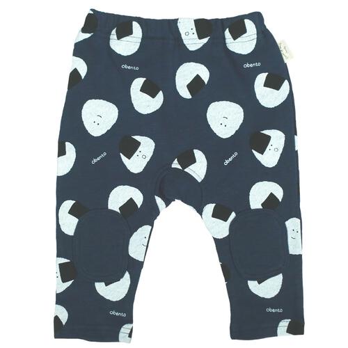 モンキーパンツ インレイ おにぎり ネイビー&times;80cm