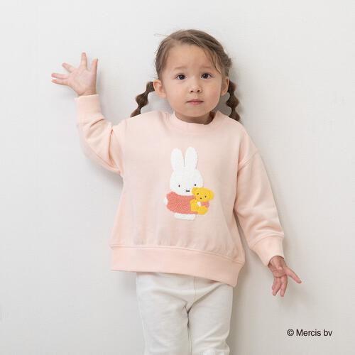 ミッフィーサガラシシュウトレーナー ピンク×95cm ベビーザらス限定