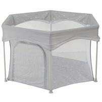 dear BABY ディアベビー 折りたたみソフトサークル メッシュ生地 W135×H74×D115cm 6ヶ月～2歳頃対応 ベビーザらス限定 (お一人様1点限り)