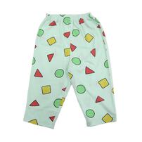 クレヨンしんちゃん 長袖パジャマ 総柄パンツ グリーン&times;90cm ベビーザらス限定