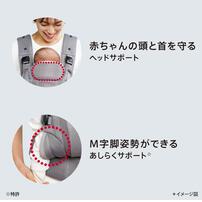 Aprica アップリカ ラクリス AB (グリーンティント) 抱っこ紐 新生児タテ対面抱っこ タテ対面抱っこ 前向き抱っこ おんぶ 腰らくサポート 簡単装着 生後14日後～3歳頃まで