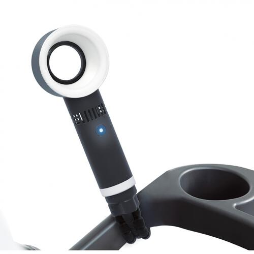 NUBY ブレードレスファン 簡単取り付け 扇風機 保冷ひんやりグッズ