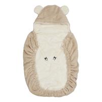 抱っこ紐ケープ クマ ベージュ×FREE ベビーザらス限定