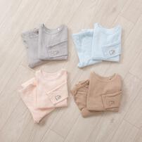 【Babies&ldquo;R&rdquo;Us&times;】着心地おばけ ニットキルト パジャマ キャラメル&times;130cm