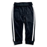 ベビーザらス限定　COJIKA 10分丈デイリーパンツラインイリ ストレッチベロア(ブラック×90ｃｍ)