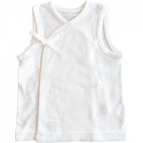 日本製 ノースリーブメッシュ短肌着  2枚組 ひもタイプ 50-60cm