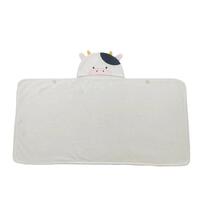 湯上りタオル ウシ ホワイト