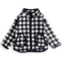 ベビーザらス限定　COJIKA マイクロフリース ジャケット チェック(ブラック&times;95ｃｍ)