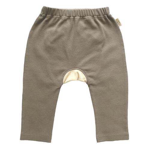 オシリハッピーモンキーパンツ くま グレー×70cm ベビー服 ベビーウェア ボトムス 赤ちゃん 男の子 女の子 ユニセックス 子供服 保育園 幼稚園