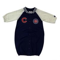 MLB スタジャン風ドレスオール  カブス ネイビー×50-70cm ベビーザらス限定