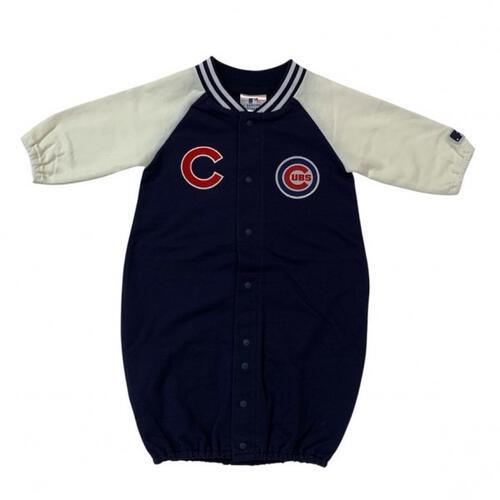 MLB スタジャン風ドレスオール  カブス ネイビー×50-70cm ベビーザらス限定